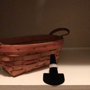 Cubic Z and sterling silver ring💍